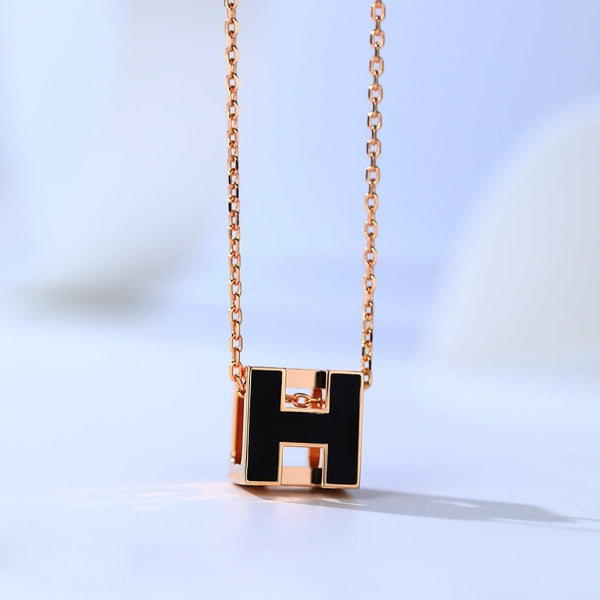 ˇShiny JewelryˇH CAGE PINK GOLD NECKLACE
