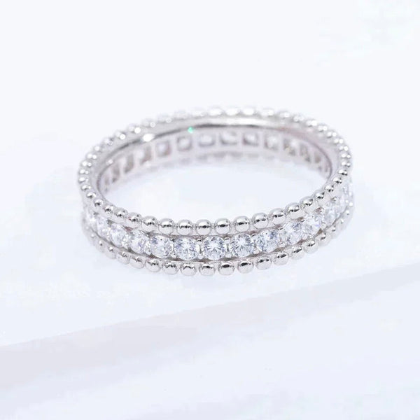 ˇShiny JewelryˇPERLEE DIAMOND SILVER RING