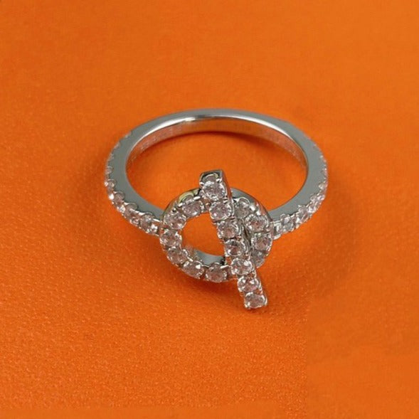 ˇShiny JewelryˇECHAPPEE RING SILVER DIAMOND