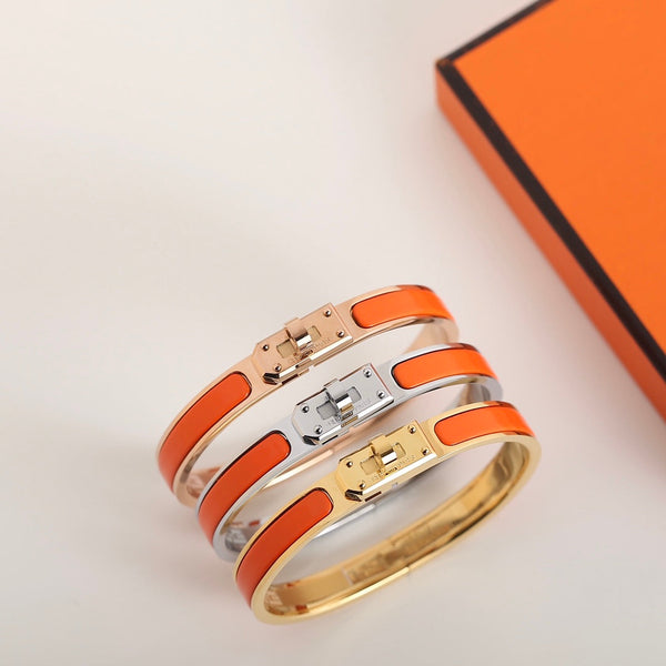 ˇShiny JewelryˇHM KELLY ORANGE BRACELET