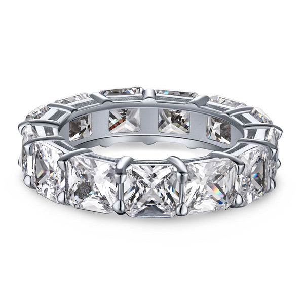 [SHINY]Elegant Princess Cut Tennis Ring