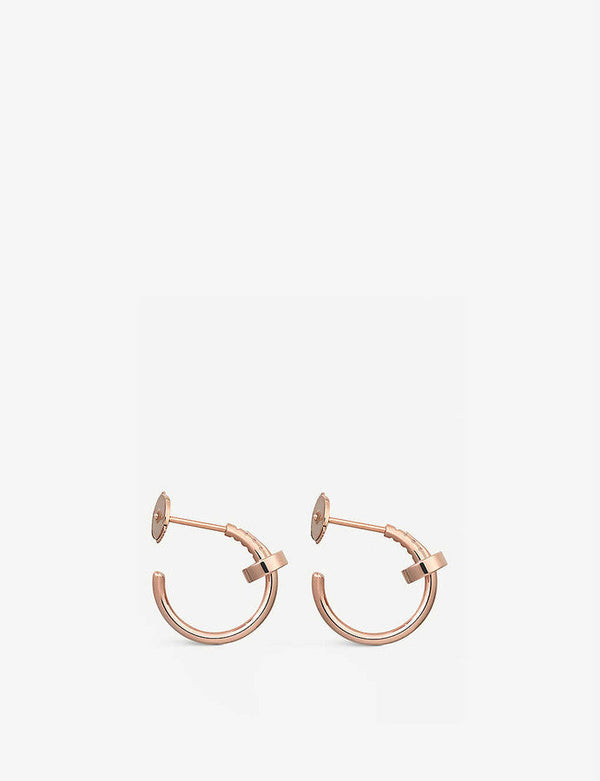 ˇShiny JewelryˇJUSTE EARRINGS PINK GOLD