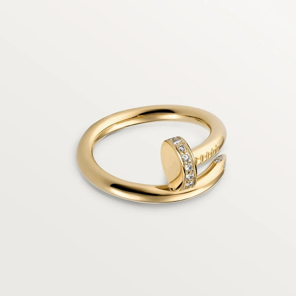 ˇShiny JewelryˇJUSTE RING 2.65MM GOLD DIAMOND